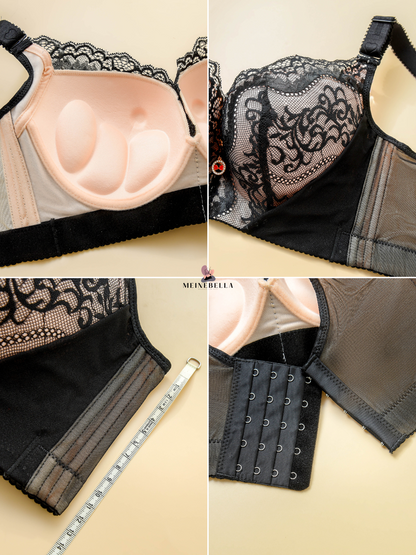Meinebella™ Push-Up BH mit Spitze