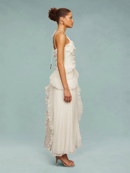 Ocean Whirlpool Maxi Dress